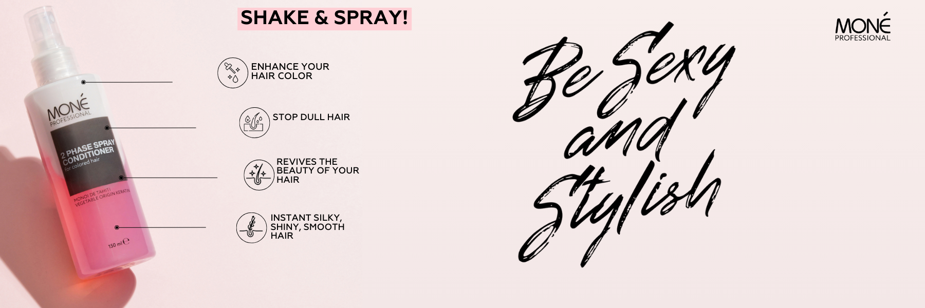 2-Phase Spray Conditioner for Coloured Hair, 150ml