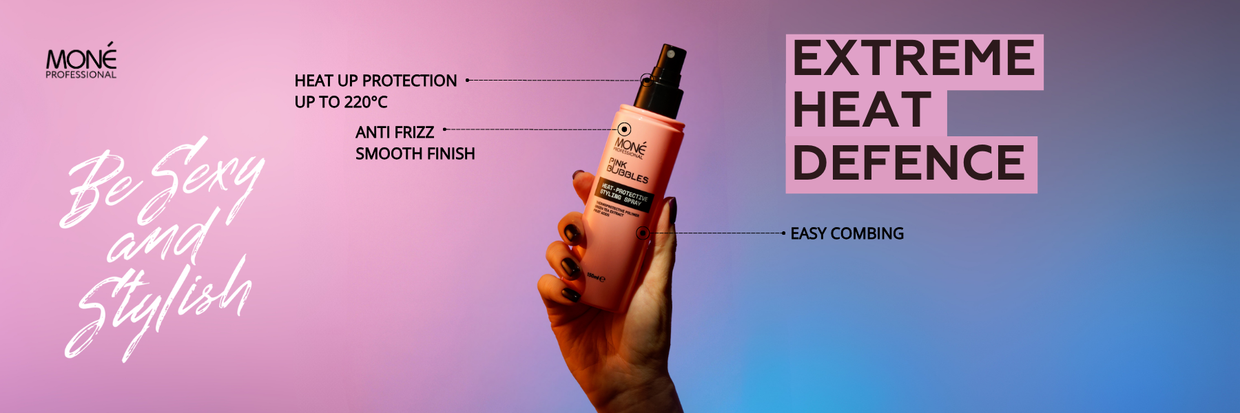 Heat-Protective Styling Spray, 150ml