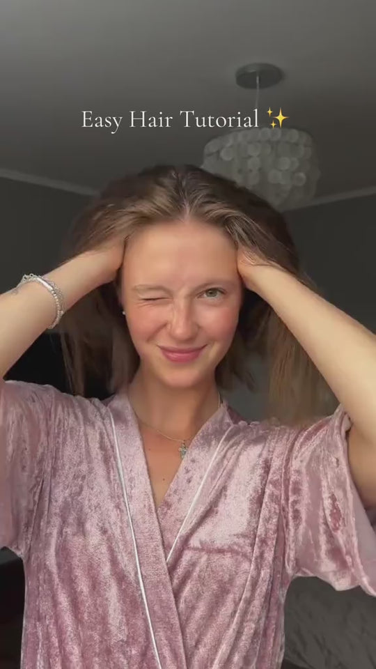 Wavy hair tutorial for effortless volume ✨